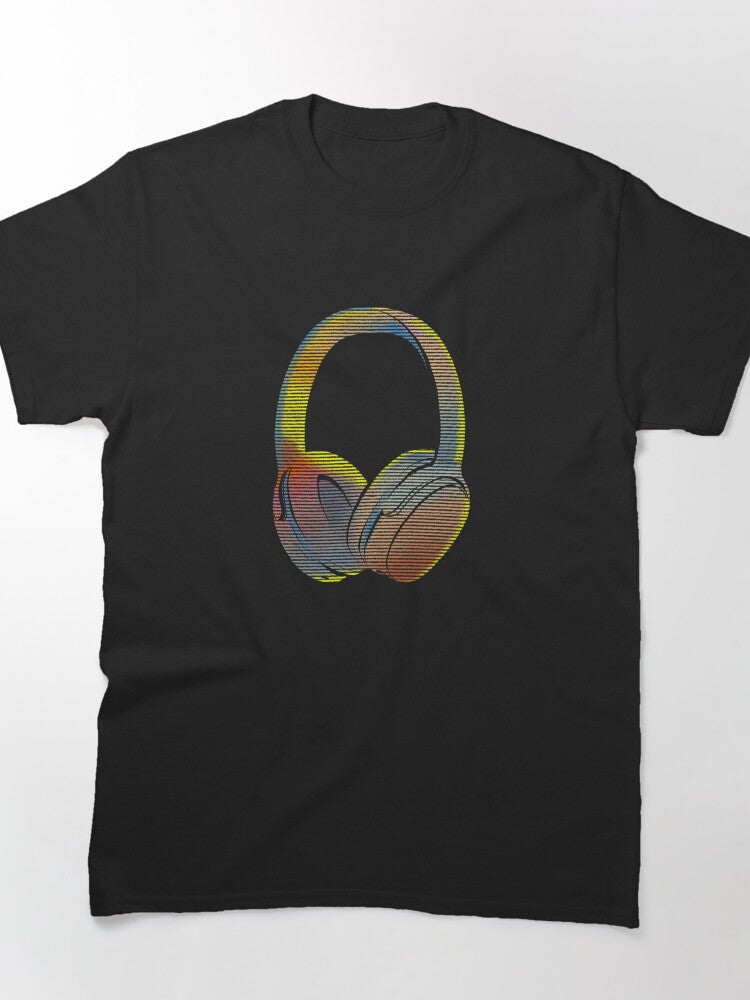 colorful headphone Classic T-Shirt