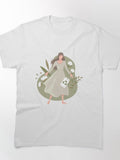 fashion with woman and cotton Classic T-Shirt