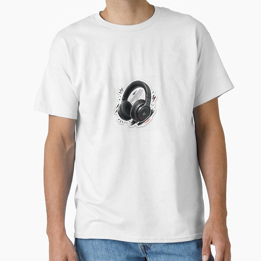 HEADPHONES Classic T-Shirt