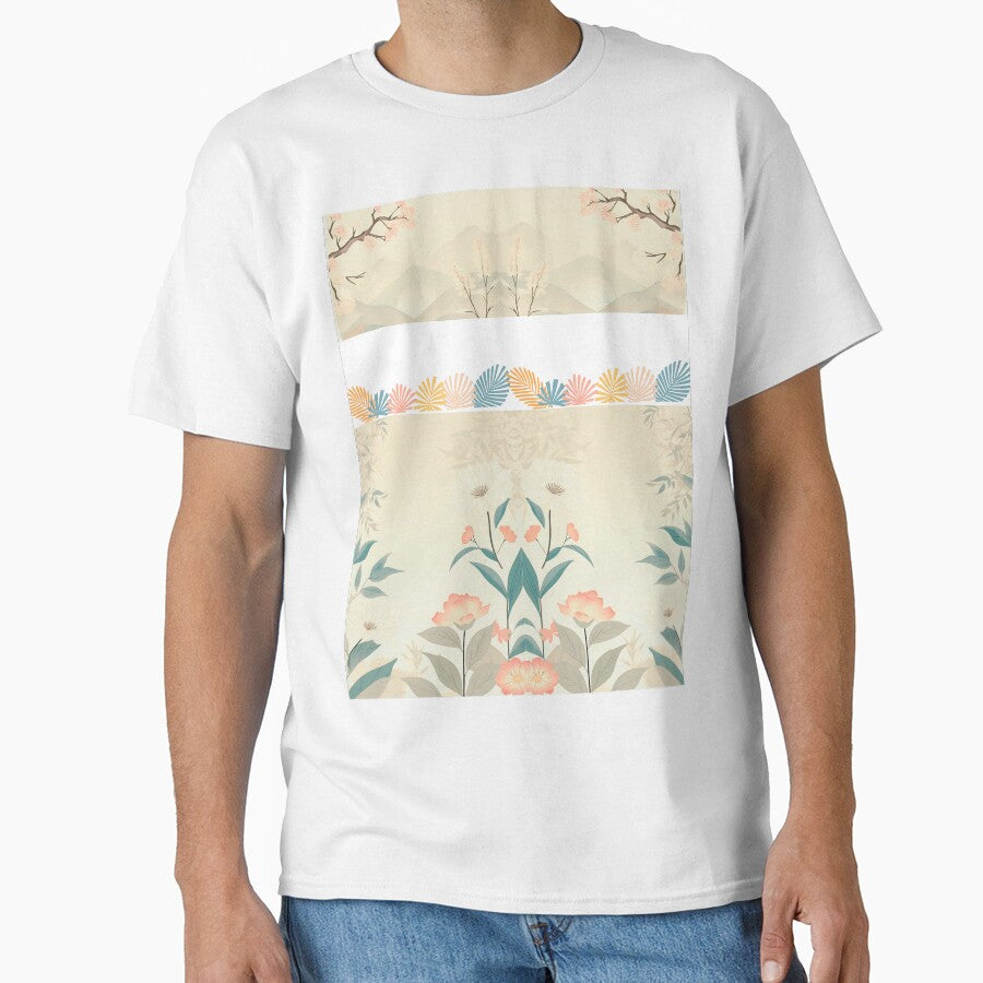 Nature Inspired Spirit Design For Blankets, Comforter / Curtains /Save Mother Nature || Vintage | Retro Art Design | Classic T-Shirt